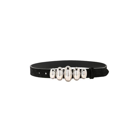 Isabel Marant 'Fuzz' Black Leather Belt Size 80 - Picture 1 of 6